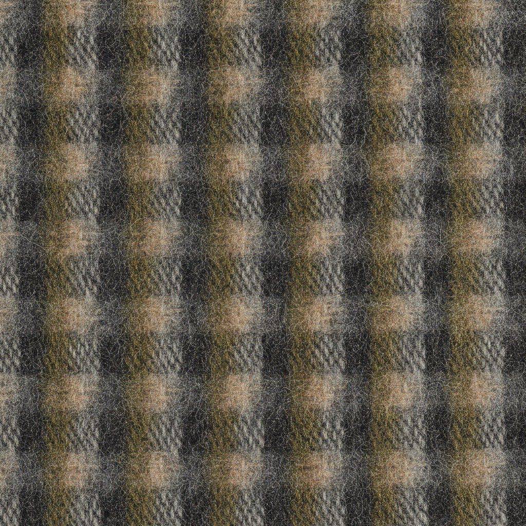 Macro of brushed wool flannel weave structure.
